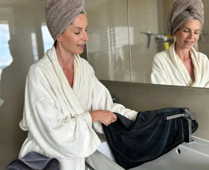 Chiffon Microfibre Magique XXL – Spécial Salle de Bain (ULTRA ABSORBANT)