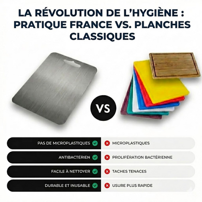 Planche à découper en titane