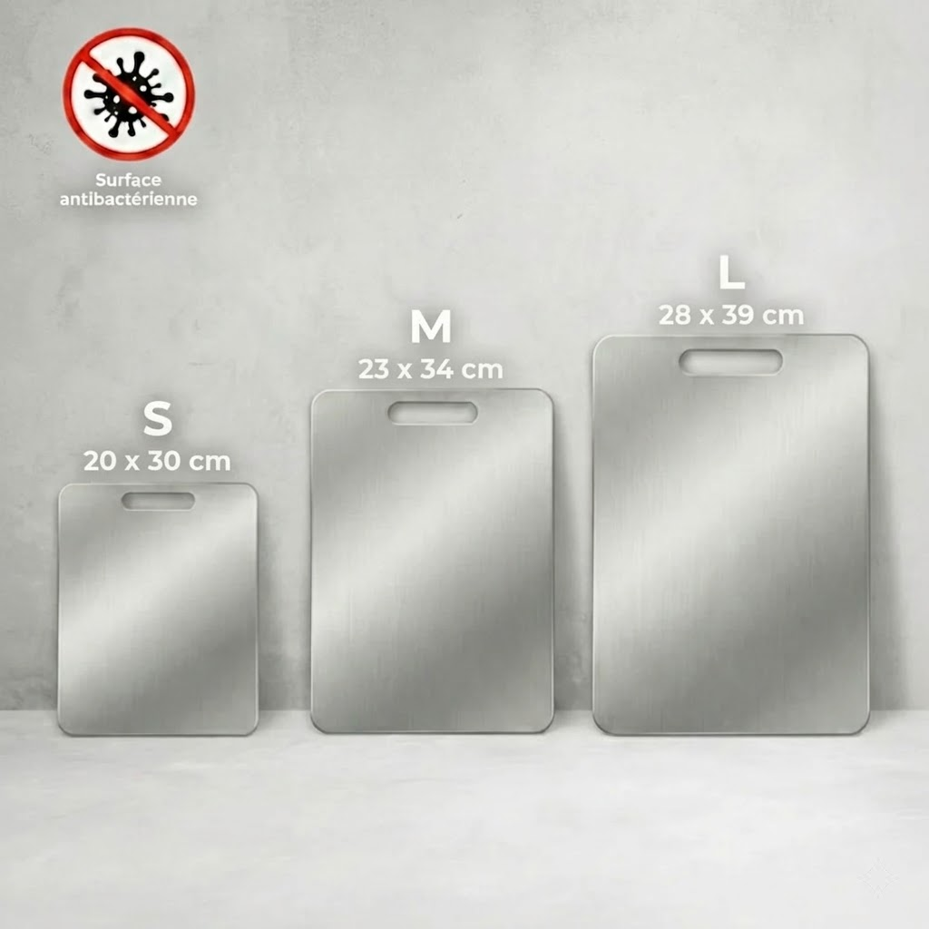 Planche à découper en titane