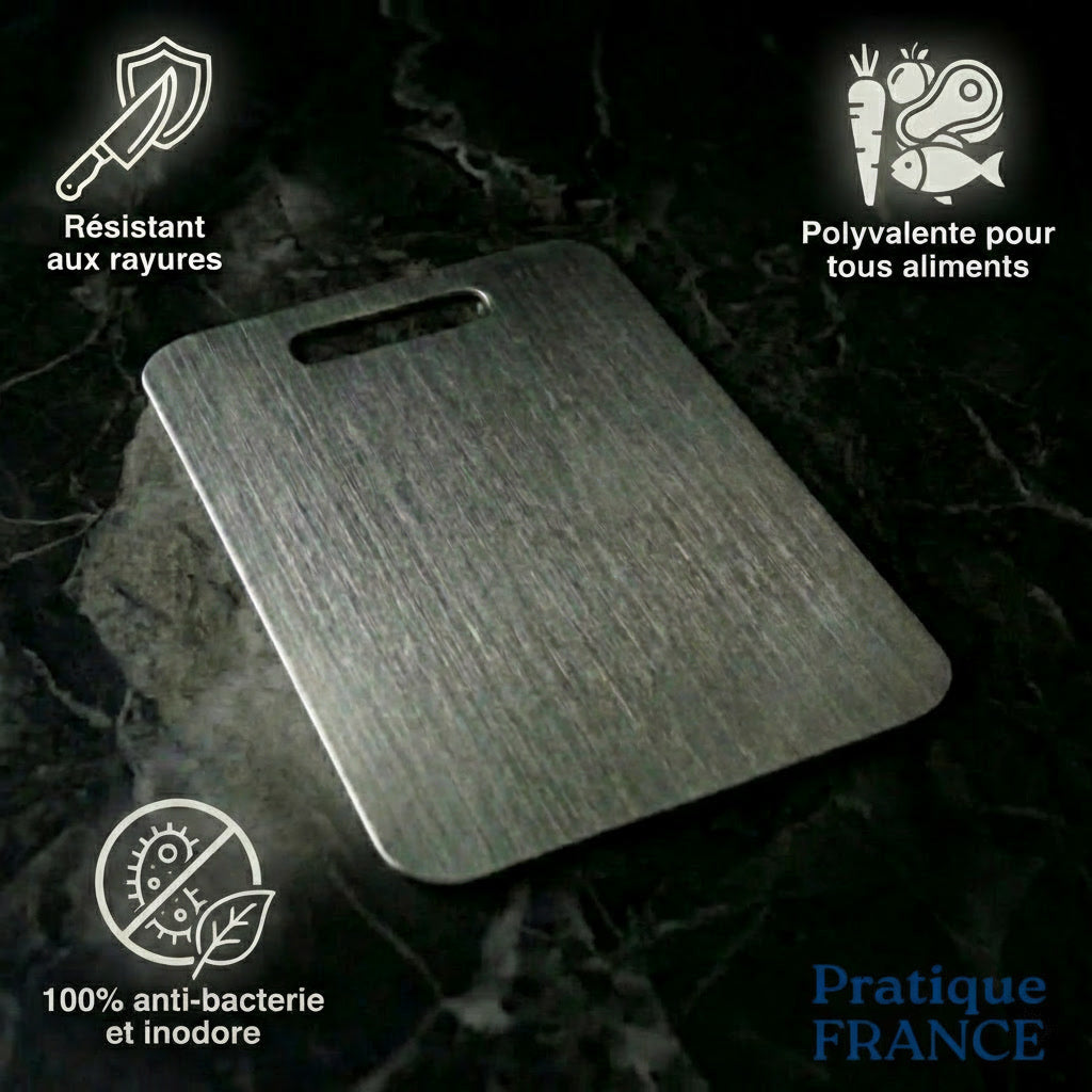 Planche à découper en titane