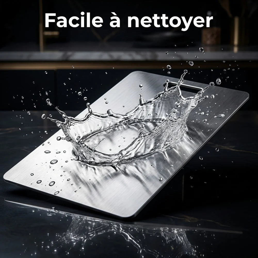 Planche à découper en titane