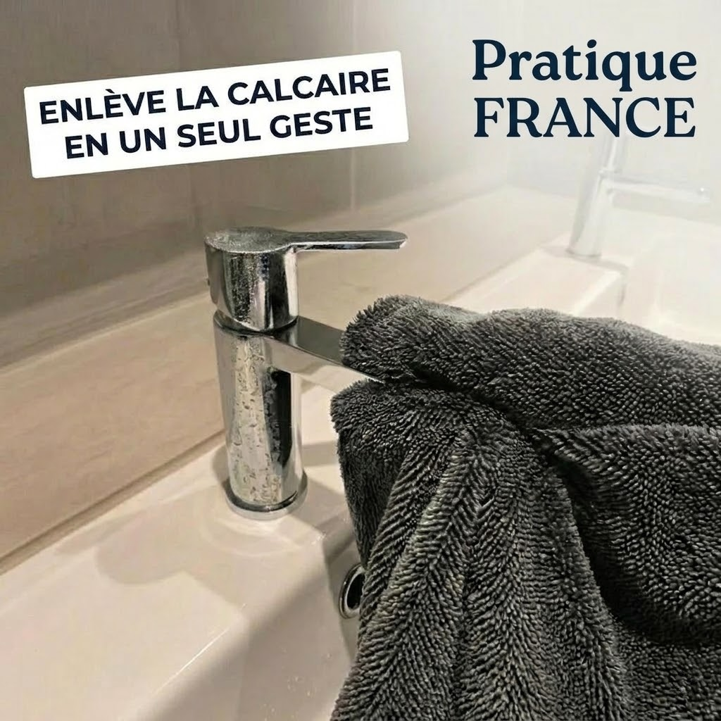 Chiffon Microfibre Magique XXL – Spécial Salle de Bain (ULTRA ABSORBANT)